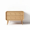 Houten dressoir met 2 lades en een afmeting van 100 x 40 x 70cm